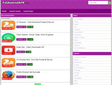 Tablet Screenshot of fullandroidapk.com